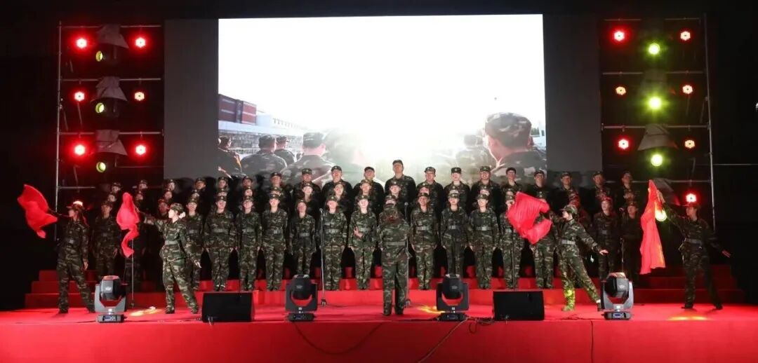 军歌嘹亮颂山河 青春迷彩谱华章——我校红歌比赛圆满落幕